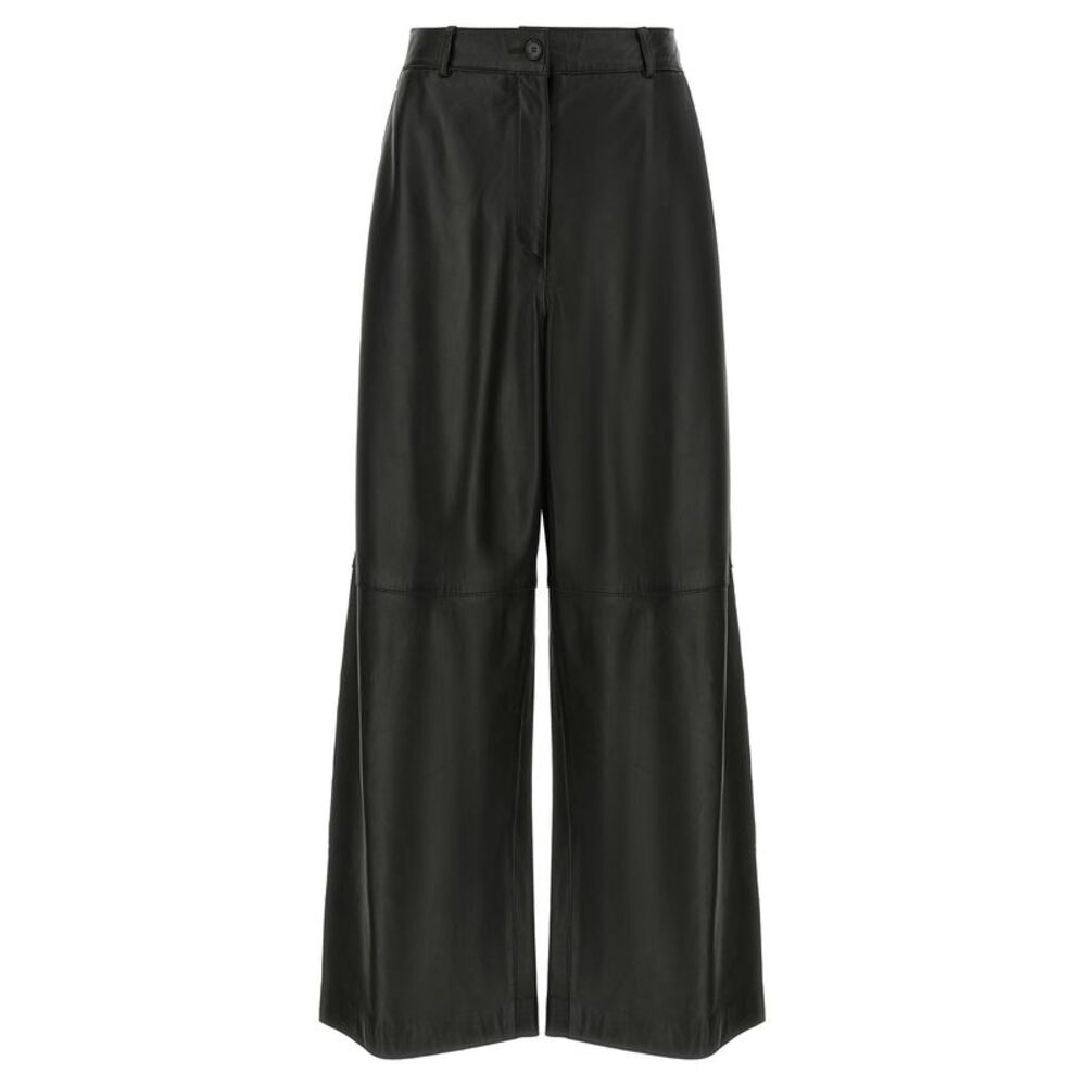 P.A.R.O.S.H. Black Leather Women's Pants